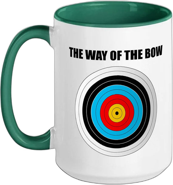 Cute Bow Hunting - Archery Target Ceramic Mug