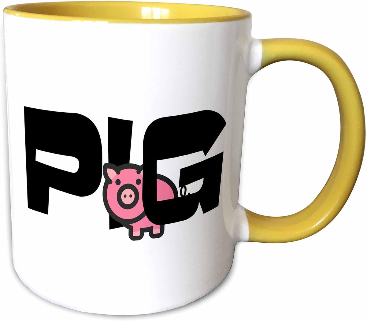 Pig Behind Pig Ceramic Mug