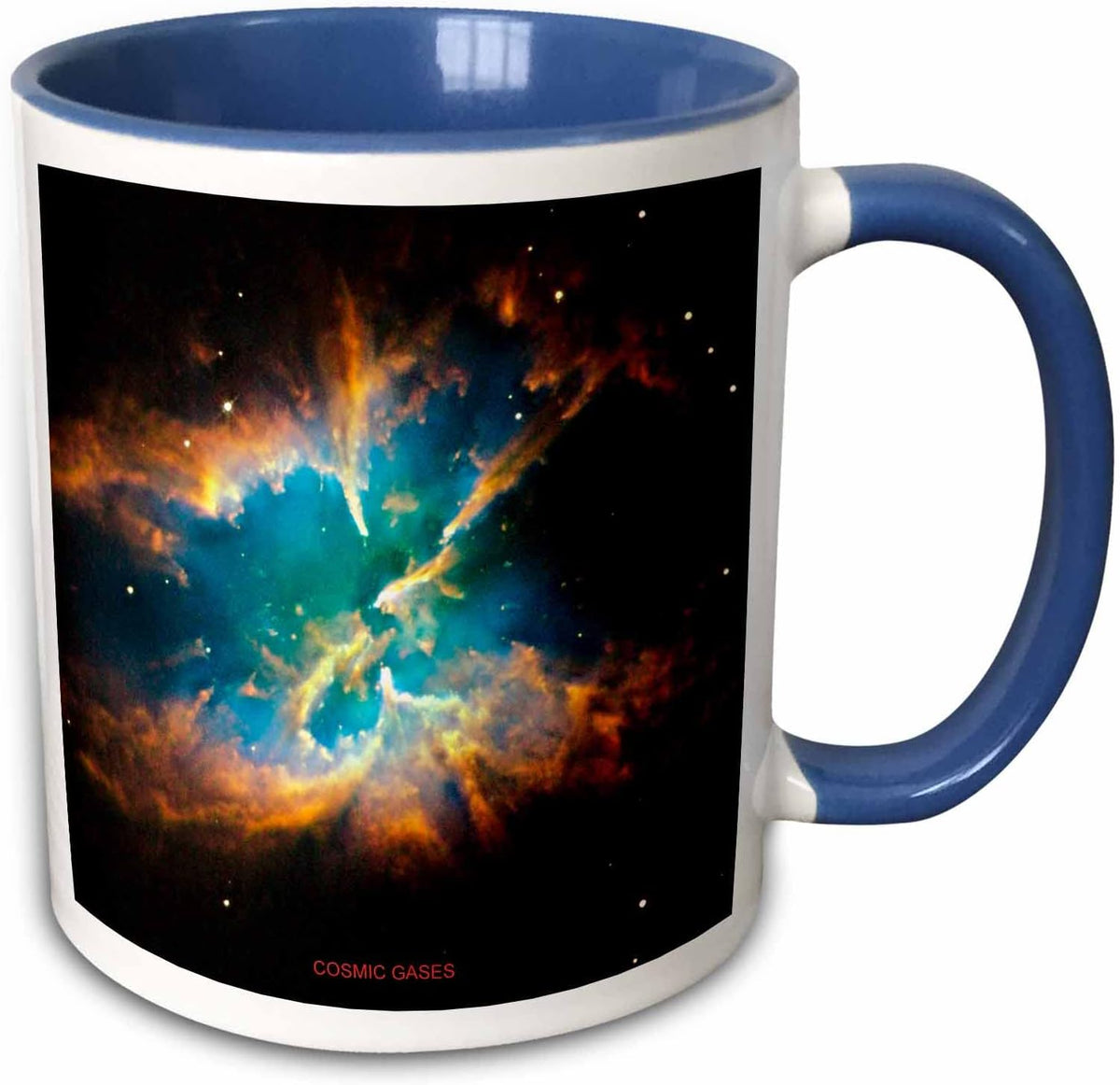 Galaxy And Nebula - Cosmic Gases Ceramic Mug