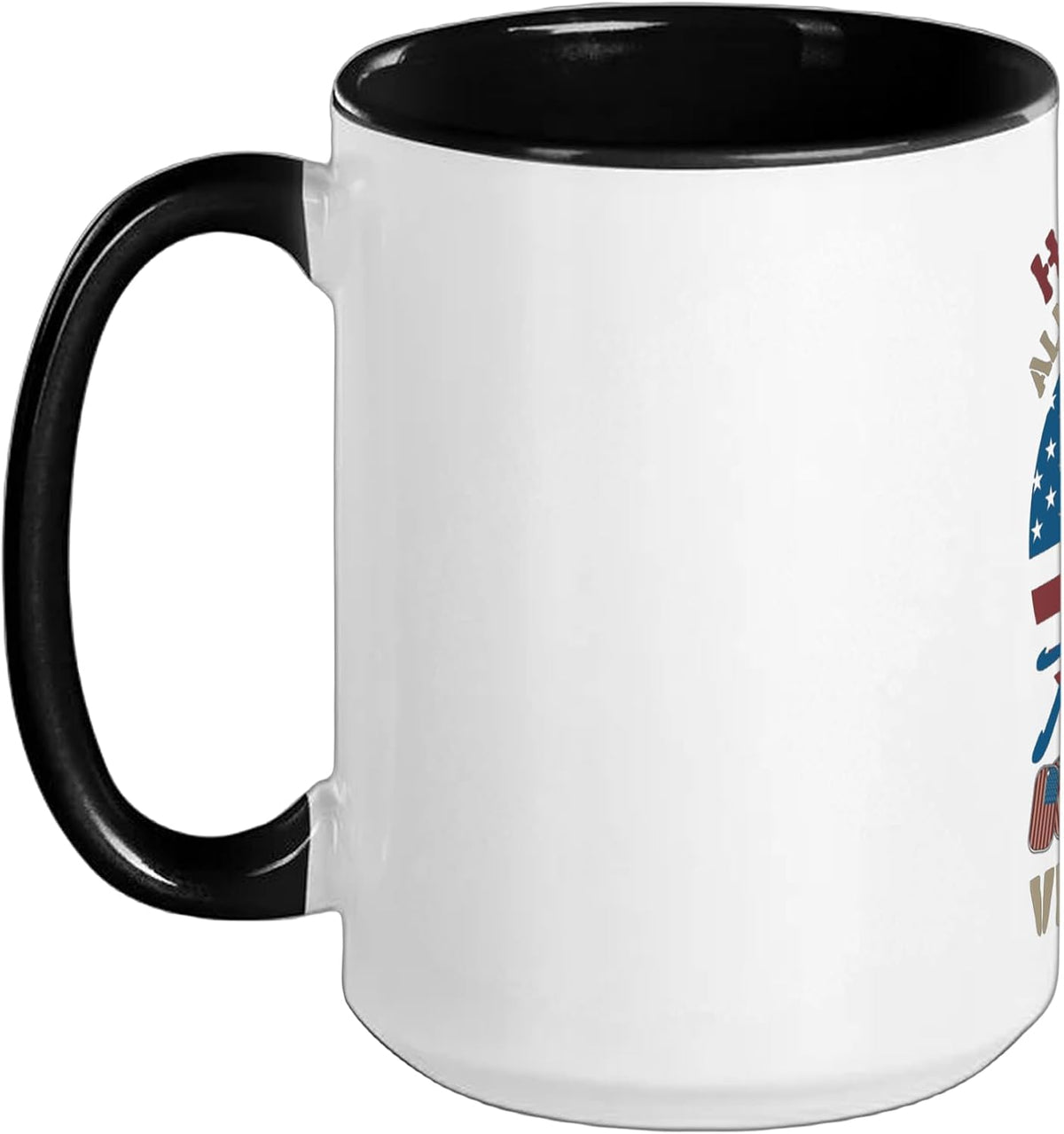 Honoring All Who Served Thank You Veterans Day Memorial Ceramic Mug