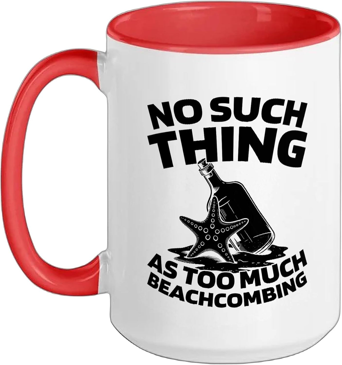 Beach - Nature Shell Collecting Beachcombing Ceramic Mug