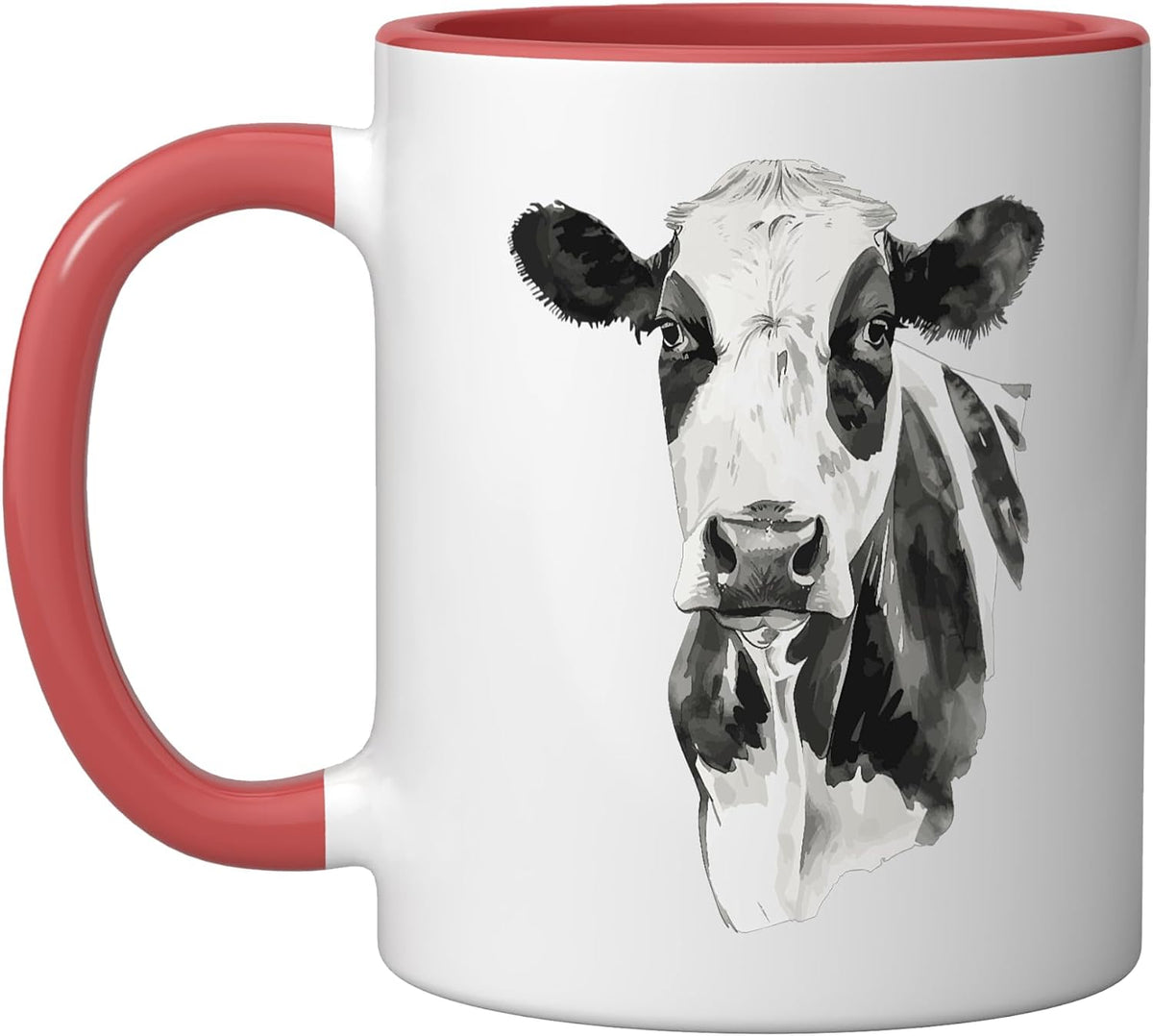 Cow Watercolor Ceramic Mug