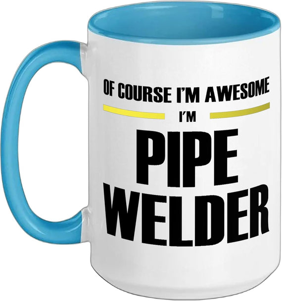 Awesome Pipe Welder Ceramic Mug