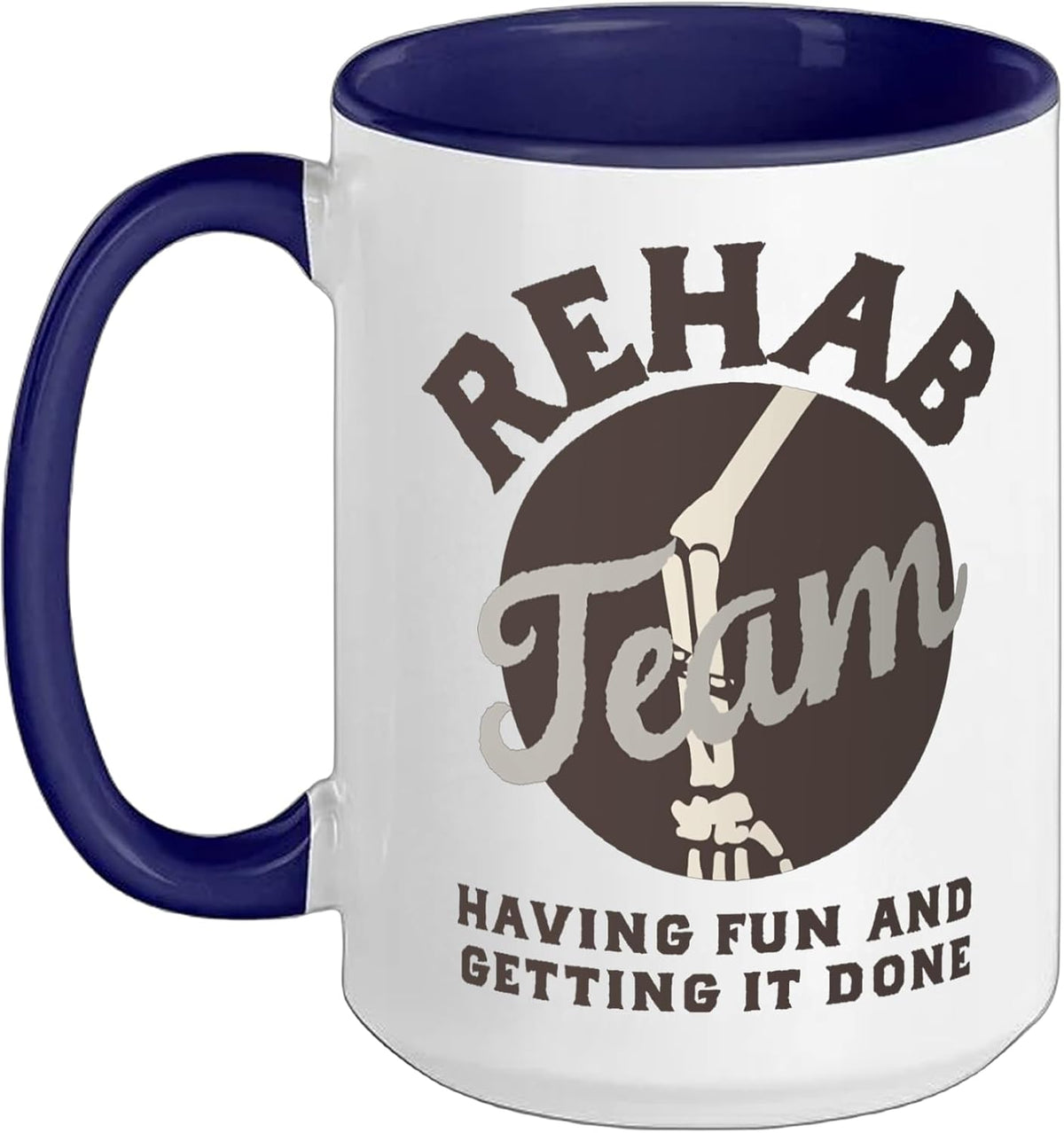 Rehab Team Awareness Week Physical Therapy Rehabilitation Ceramic Mug