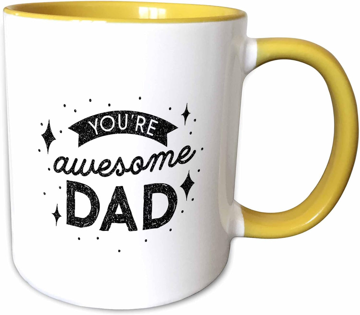 Creative Greetings For Fathers Day Ceramic Mug