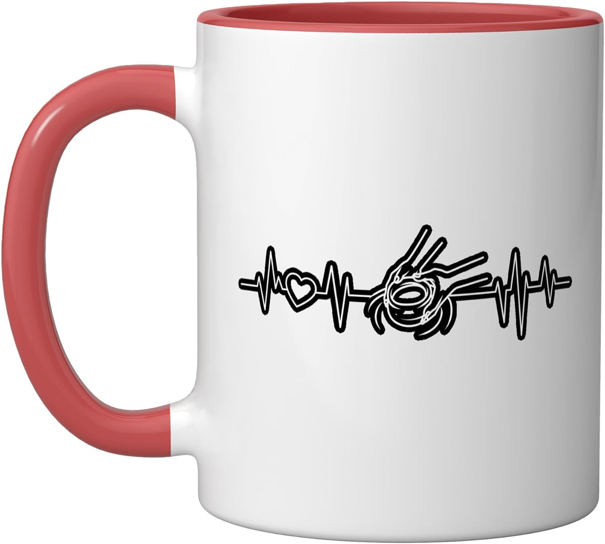 Pottery Heartbeat Potter Handmade Clay Artist Ceramicist Ceramic Mug