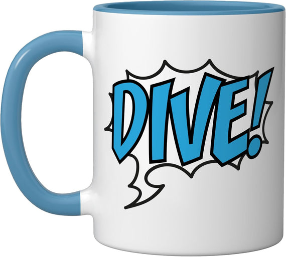 Dive! Scuba Diving Ceramic Mug