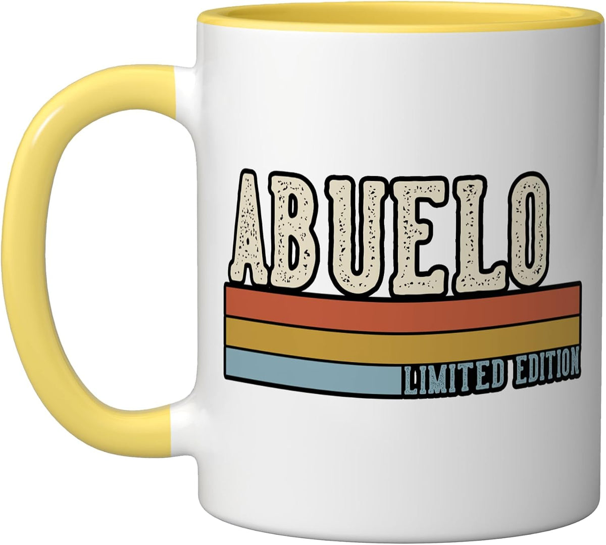 Abuelo Vintage Grandpa Retro Fathers Day Christmas Ceramic Mug