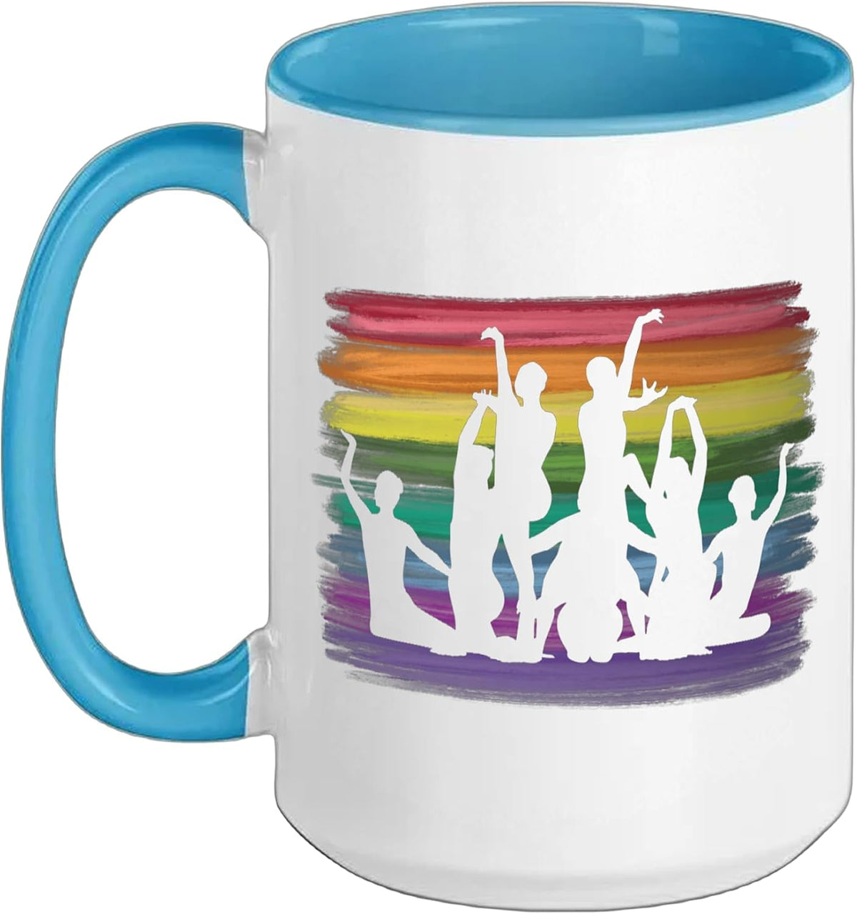 Synchronized Swimming Colorsplash Team Artistic Swim Ceramic Mug