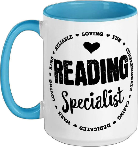 Reading Teacher Literacy Coach Principal Reading Ceramic Mug