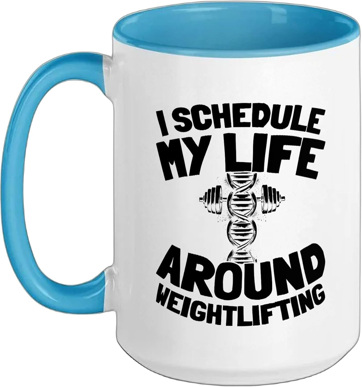 Weightlifter Lifting Weights - Bar Weightlifting Ceramic Mug