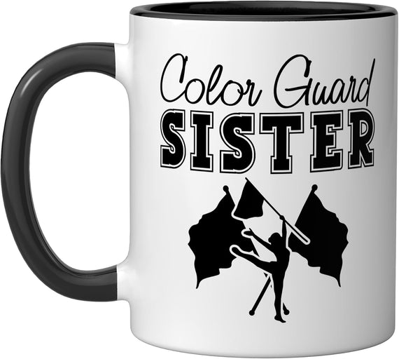 Color Guard Sister Winter Guard Ceramic Mug