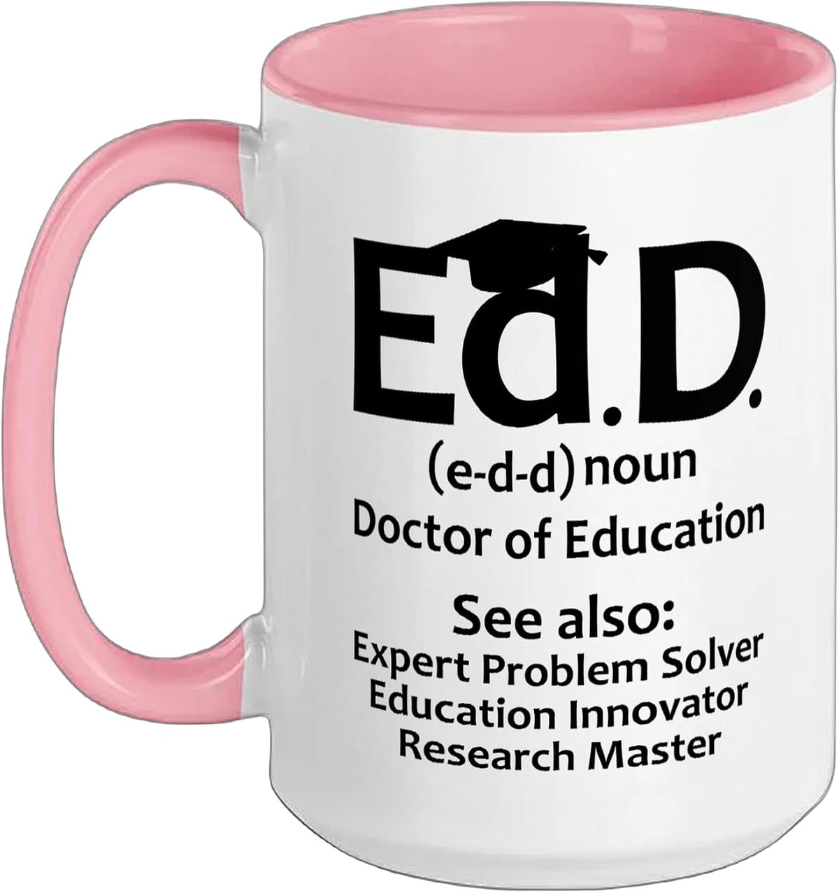 Ed. D Definition Doctor Of Education Graduation Edd Ceramic Mug
