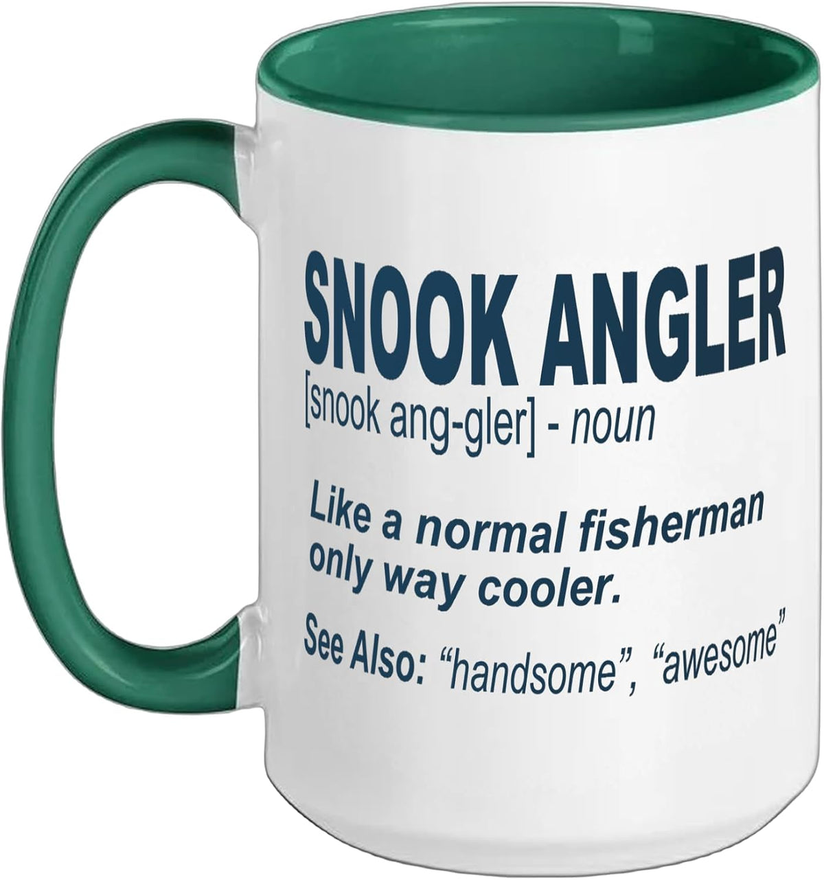 Definition Of Funny Snook Fishing Ceramic Mug