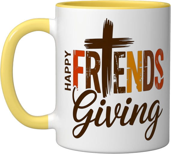 Happy Friendsgiving 2026 Thanksgiving Ceramic Mug