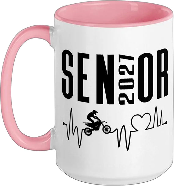 Senior 2027 Design Class Of 27 High School Or College Ceramic Mug