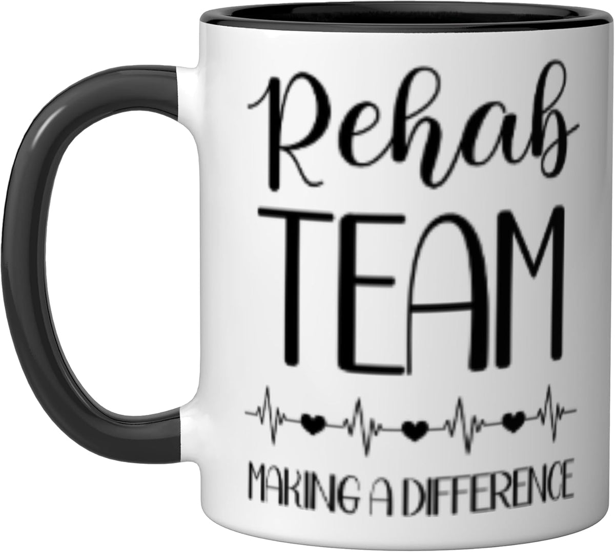 Rehab Team Physical Therapy Making A Difference Pt Month Ceramic Mug