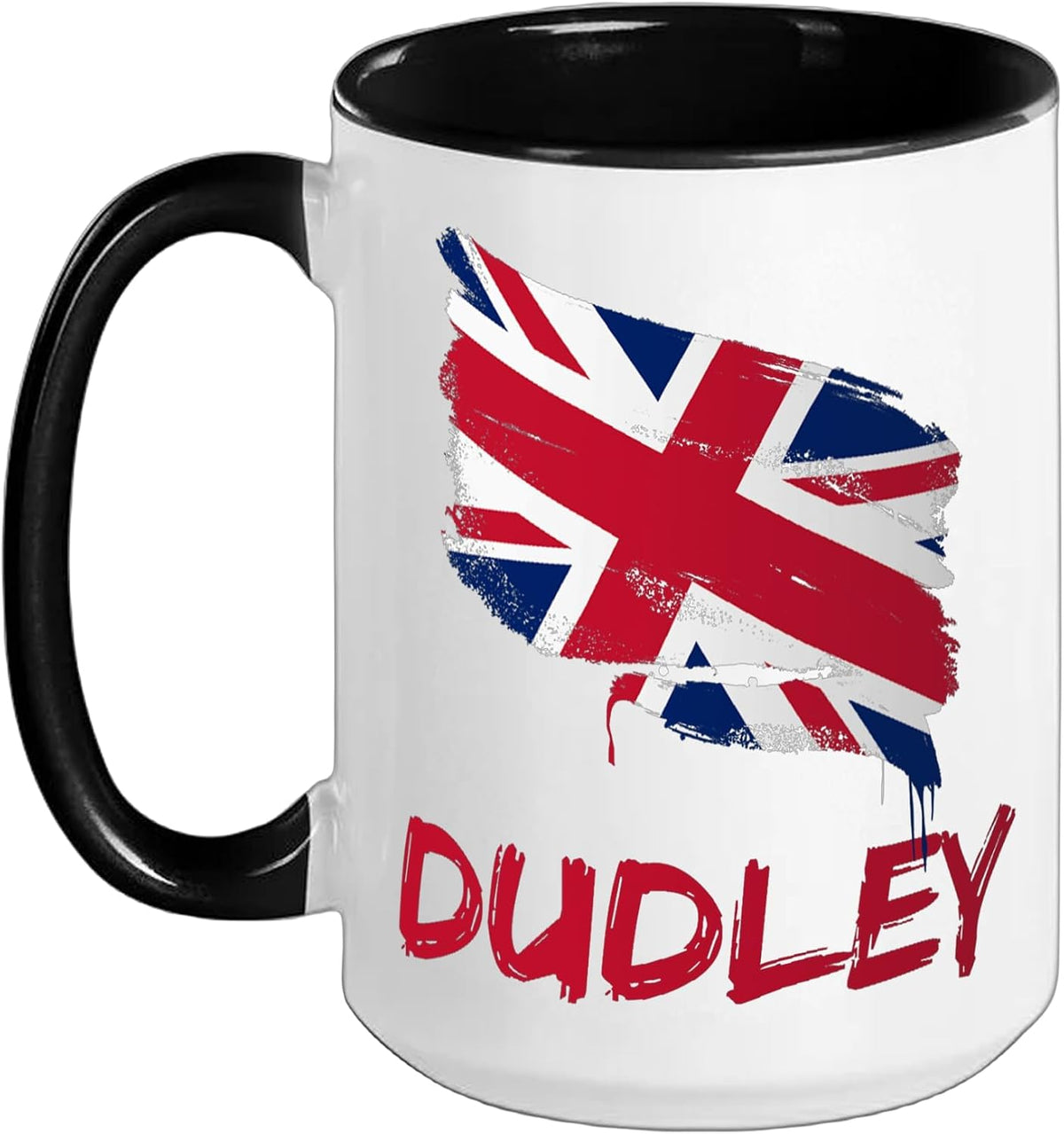 Dudley Great Britain Flag British Heritage & English Pride Ceramic Mug
