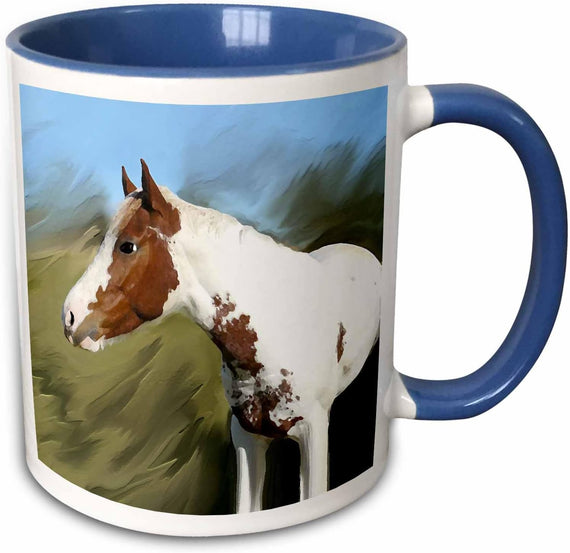 Paint Horse Ceramic Mug