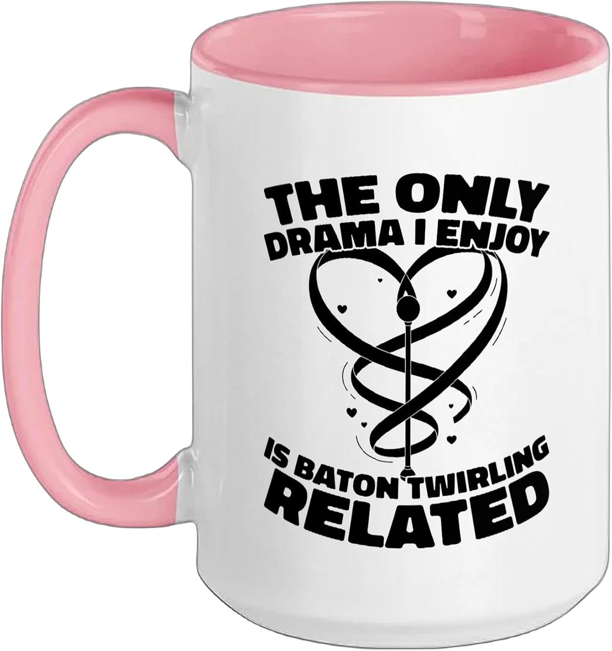 Coordination - Majorette Performance Baton Twirling Ceramic Mug