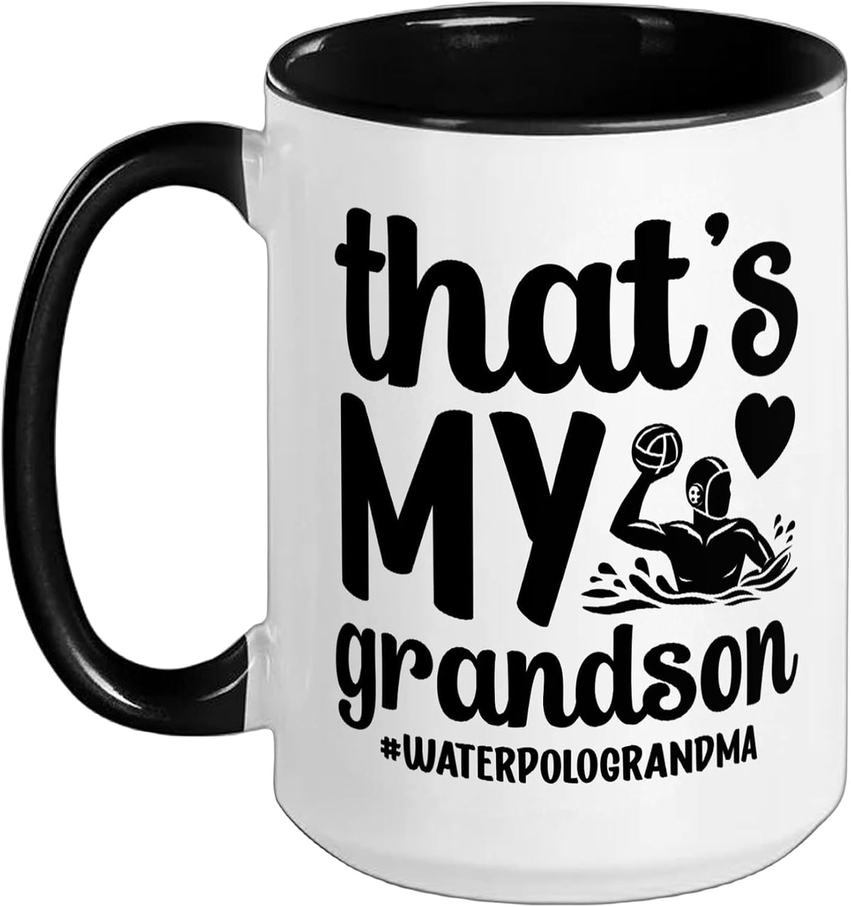 Proud Water Polo Grandma Water Polo Player Grandmother Ceramic Mug