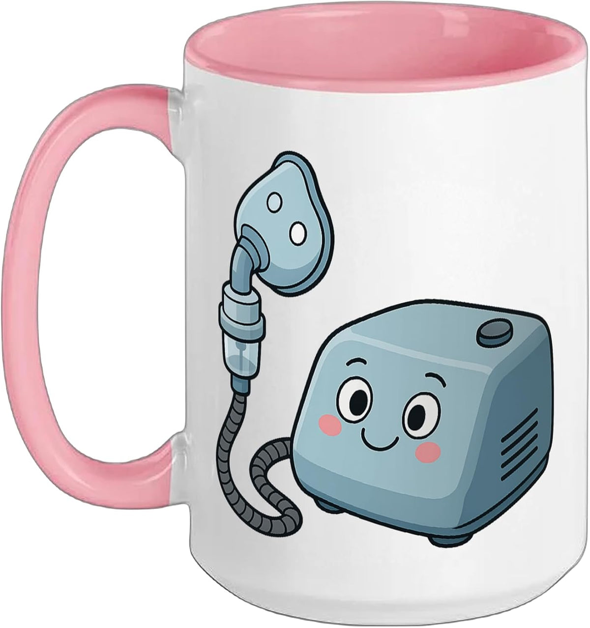 Nebulizer Respiratory Therapist Therapy Ceramic Mug