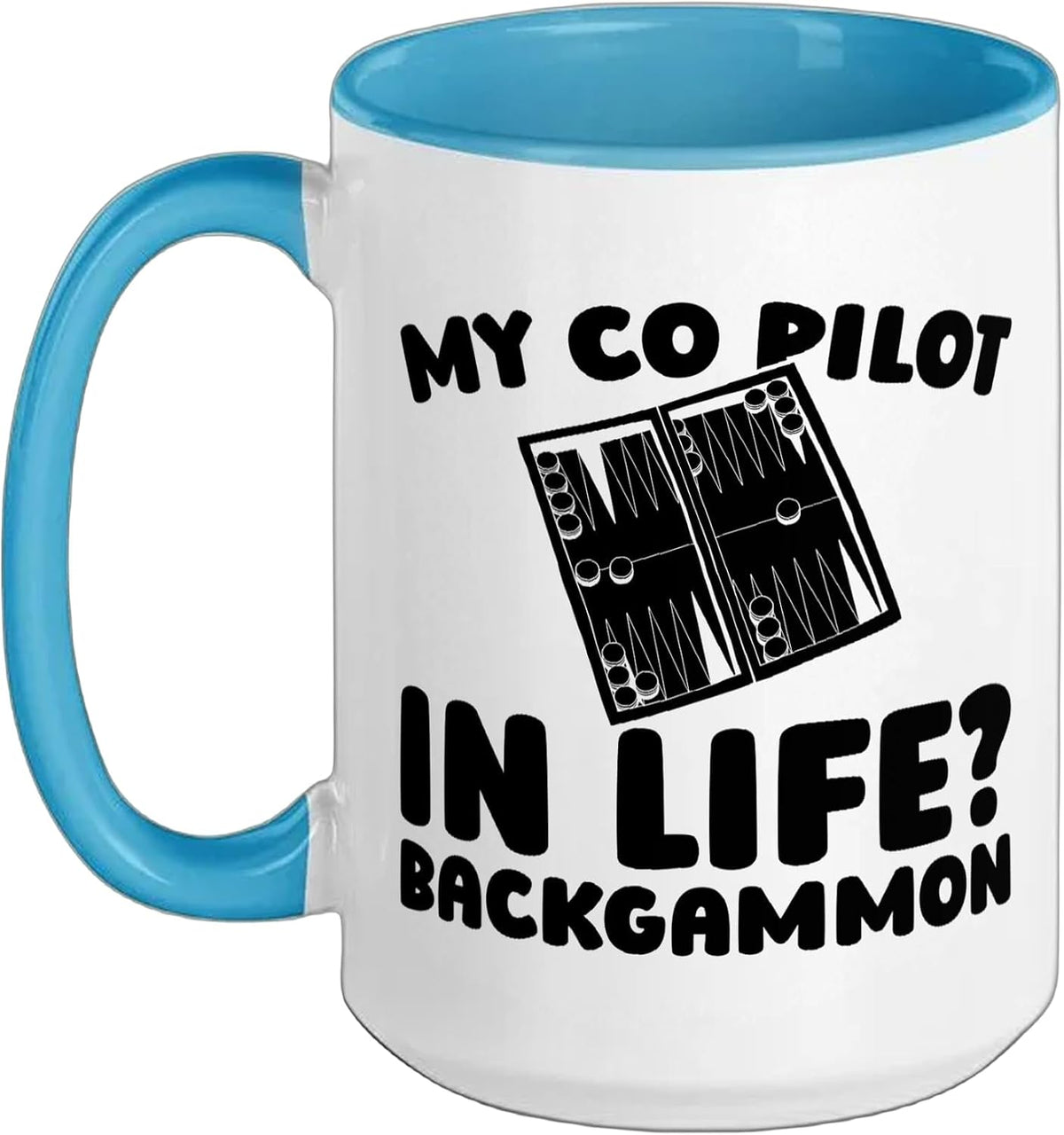 Dice - Board Game Strategy Backgammon Ceramic Mug