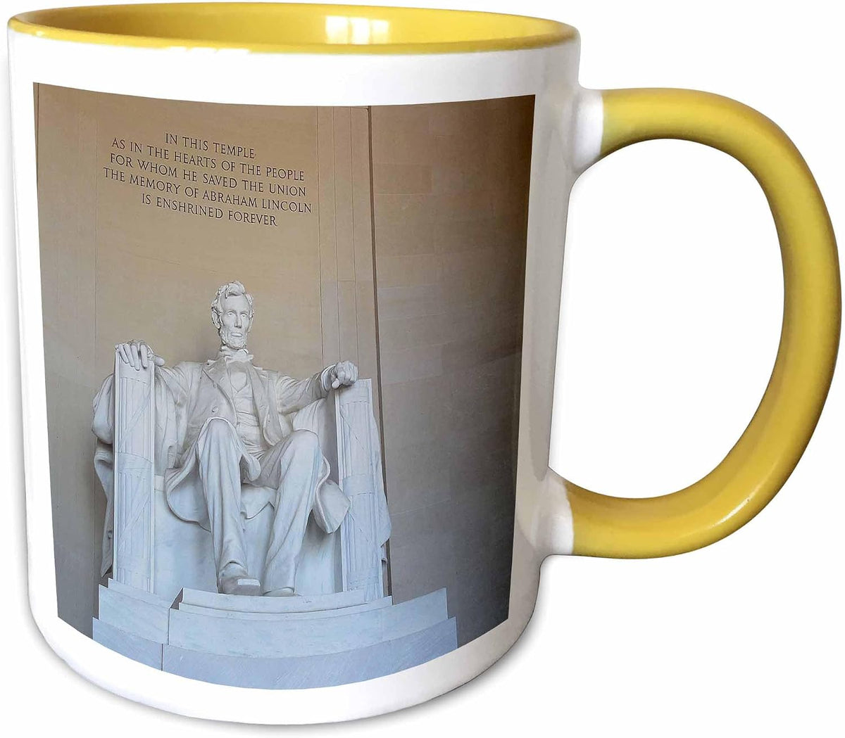 Abraham Lincoln Memorial Ceramic Mug