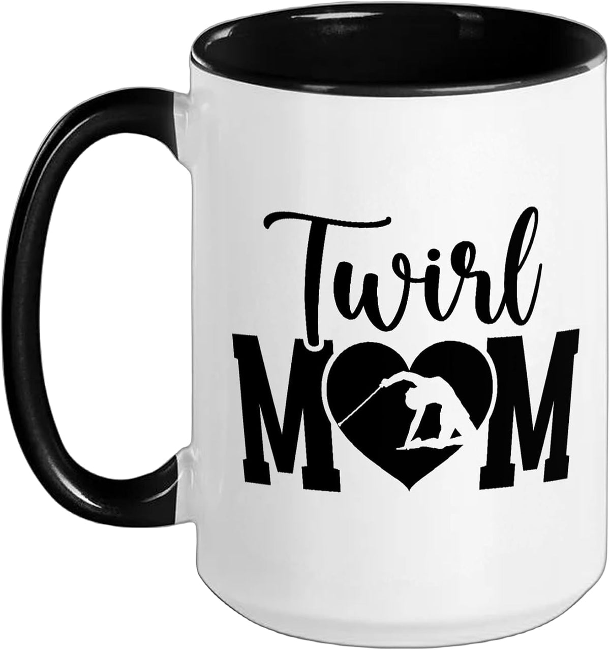 Baton Twirl Mom Baton Twirling Mom Baton Twirling Mama Ceramic Mug