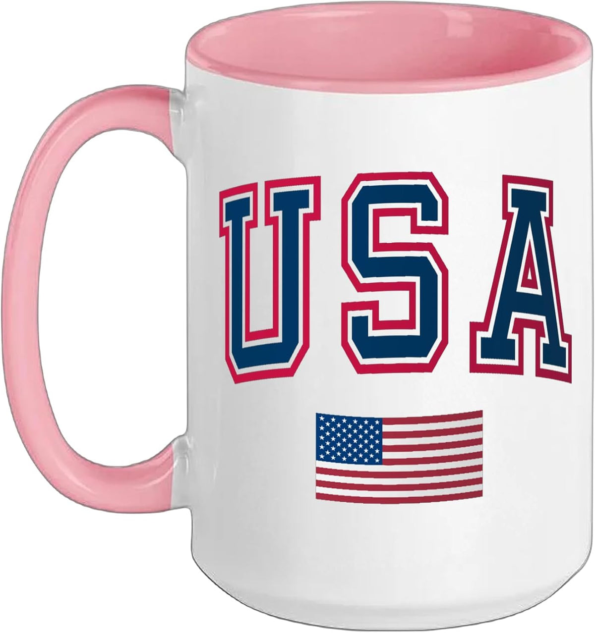 Usa Patriotic Flag Fourth Of July Independence Day Ceramic Mug