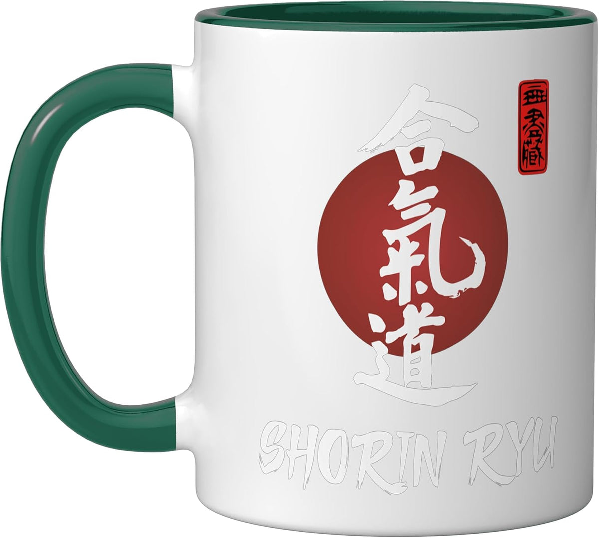 Shorin Ryu Karate/Karateka/Japanese Calligraphy Design Ceramic Mug