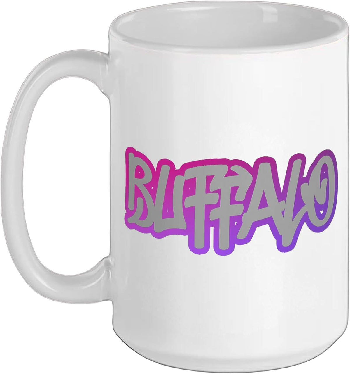 Buffalo New York Streetwear, Buffalo Ny Graffiti Ceramic Mug