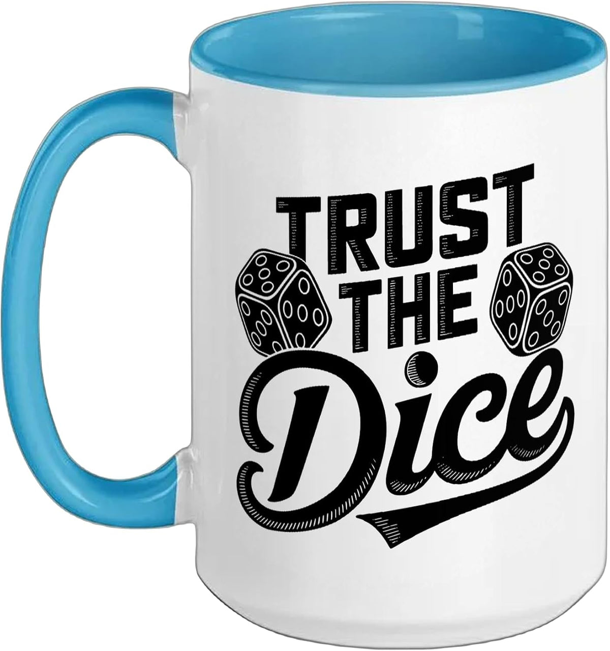 Backgammon Player Who Trusts Both Dice Strategy Equally Ceramic Mug