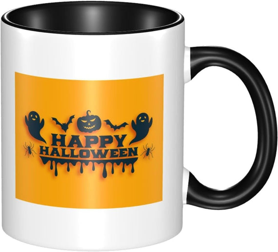 Happy Halloween Ghosts Pumpkins Ceramic Ceramic Mug