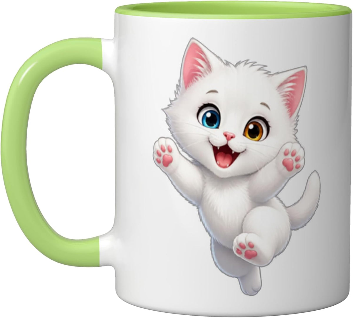 Cat Motif Art Design Gifts Cute Kitten Ceramic Mug