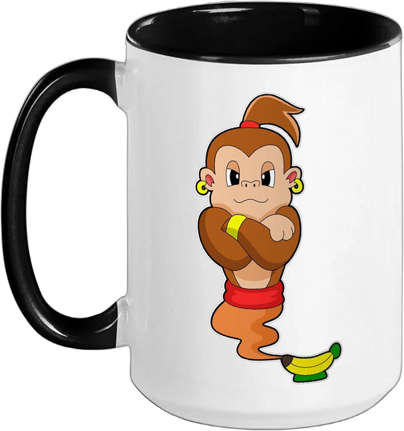 Monkey Genie Ceramic Mug