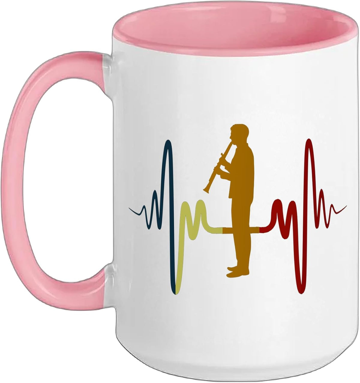 Vintage Clarinetist Clarinet Lover Ceramic Mug