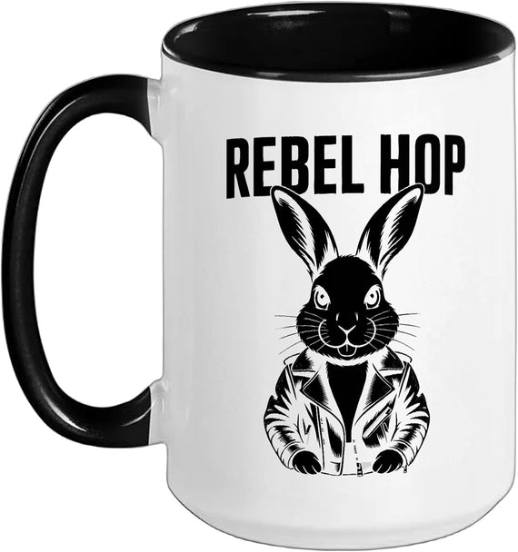 Rabbit Rebel Hop Rabbit Ceramic Mug