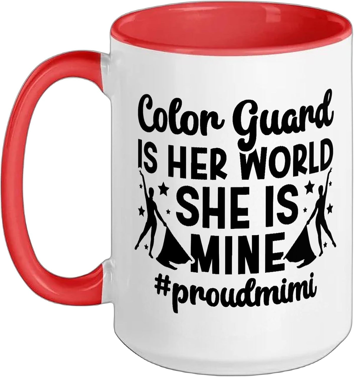 Proud Mimi Of A Color Guard Member Color Guard Mimi Ceramic Mug