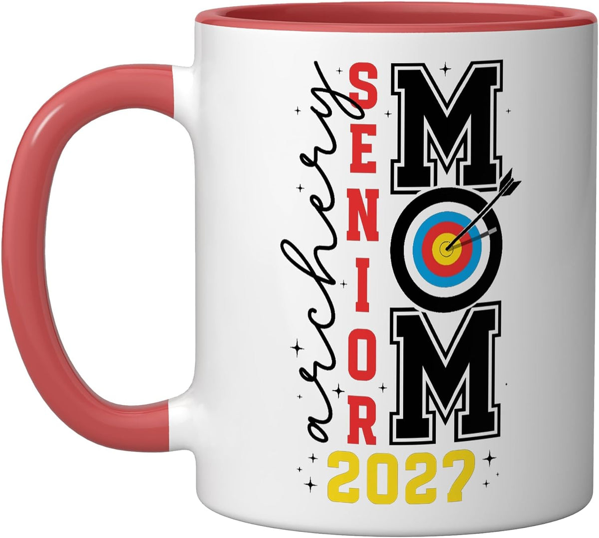 Archery Senior Mom 2027 Senior Archer Mama 2027 Ceramic Mug