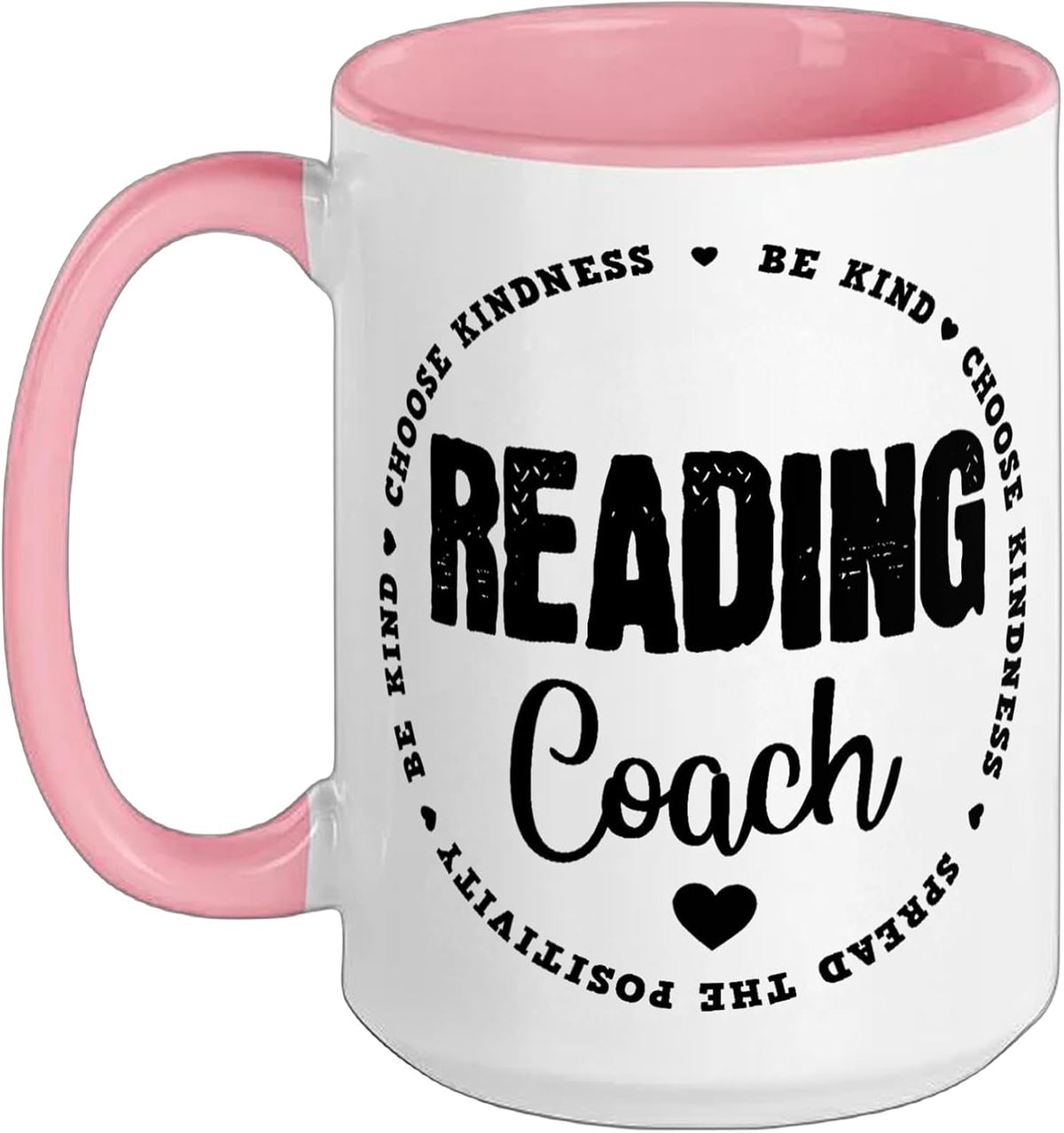 Reading Coach Teacher Interventionist Specialist Literacy Ceramic Mug