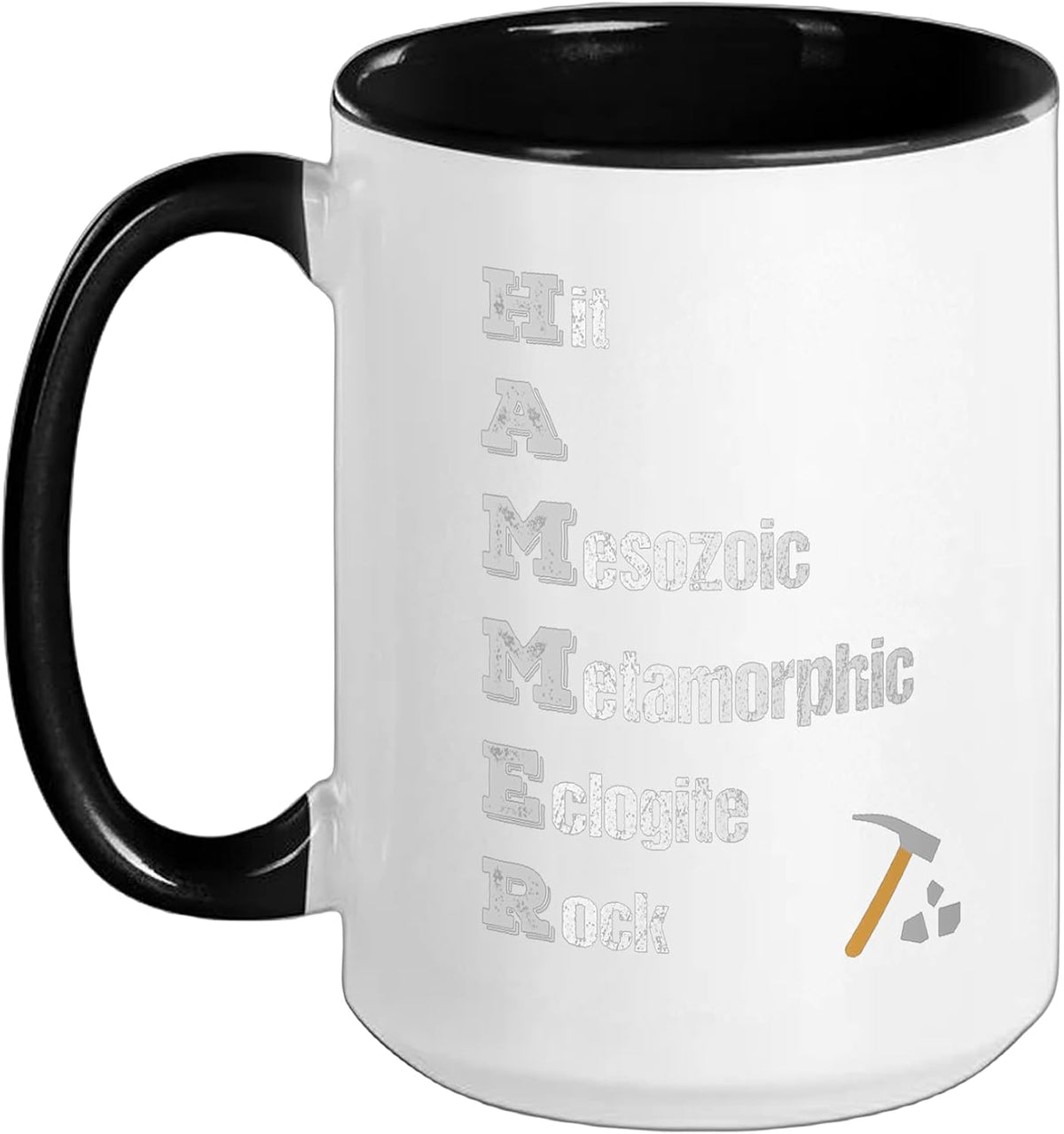 Rock Collector Geologist Tools Hound Hammer Science Ceramic Mug