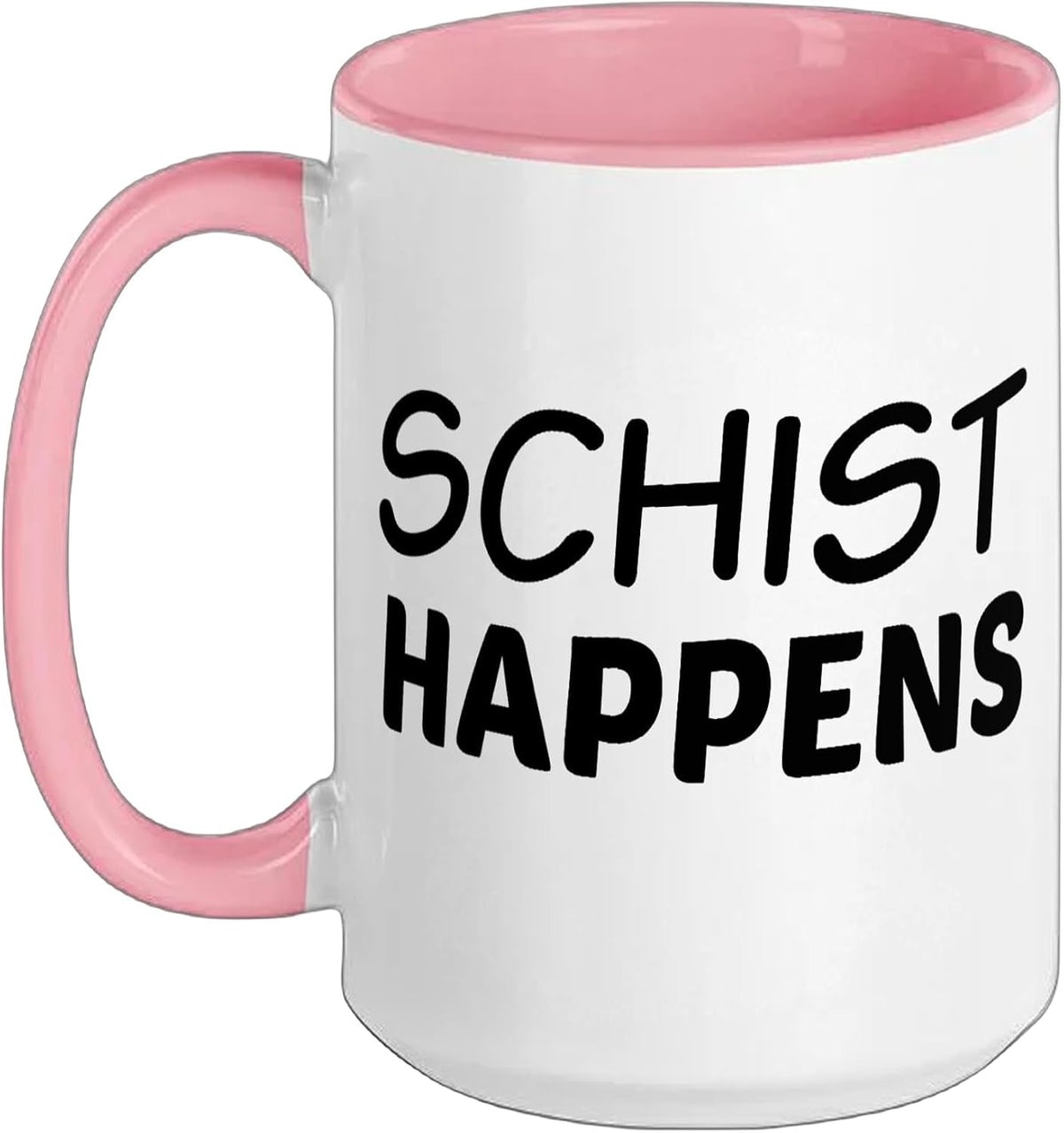 Geology Pun, Funny Geologist, Schist Happens Ceramic Mug