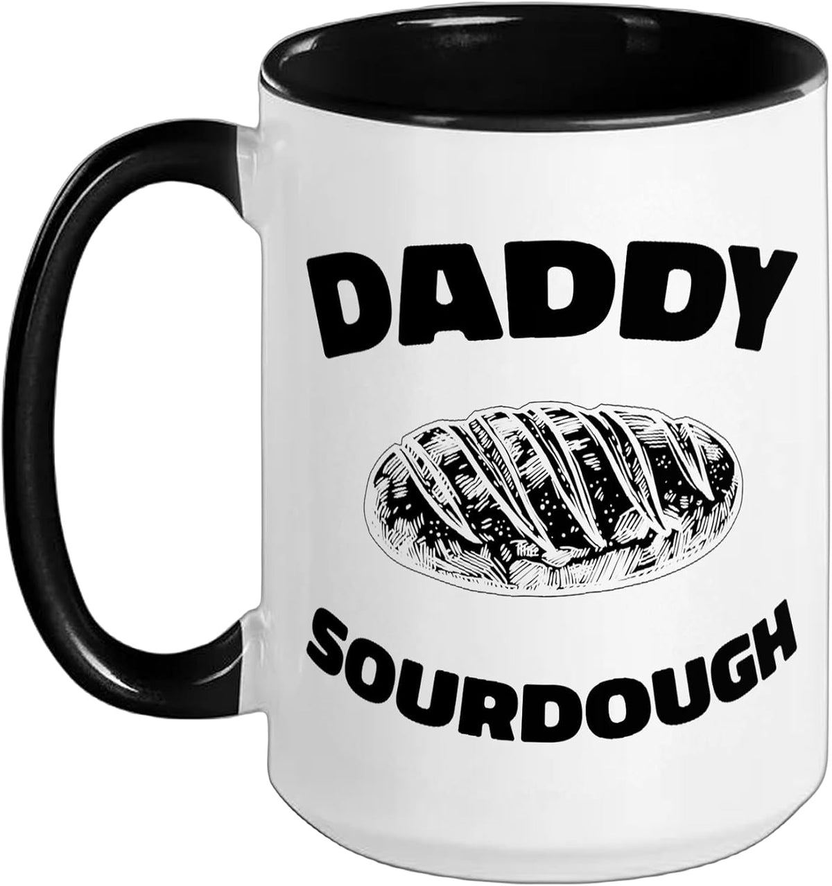 Knead Crust Baking Baker - Dough Sourdough Bread Ceramic Mug