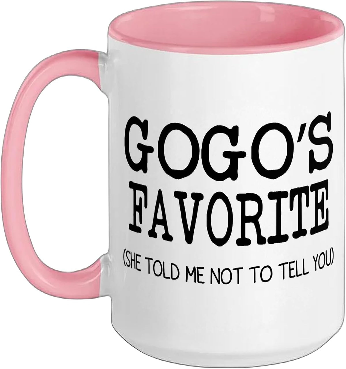 Gogo’S Favorite Funny Family Grandson Granddaughter Kids Ceramic Mug