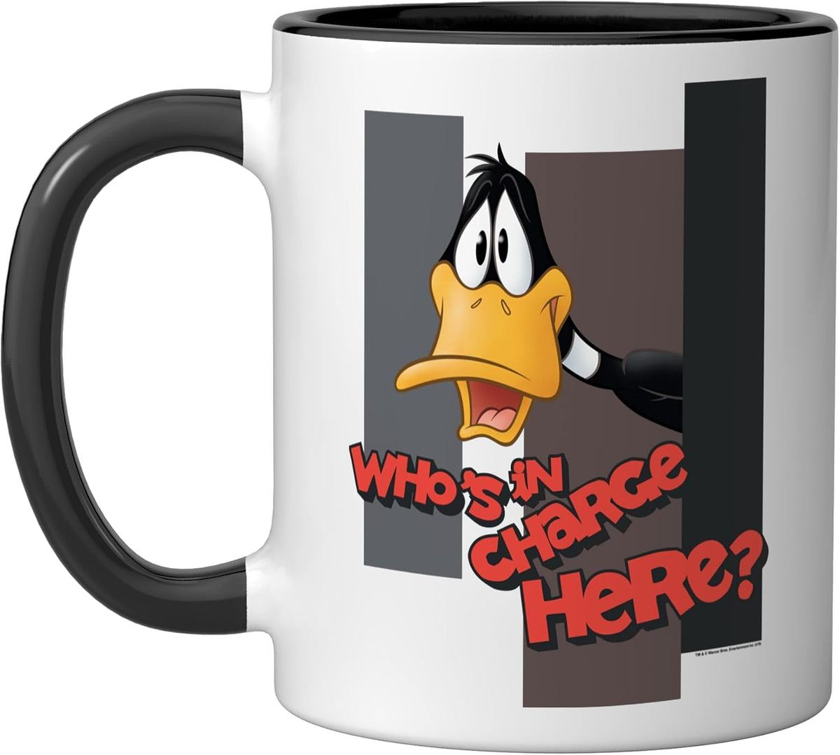 Looney Tunes Daffy Duck Who's In Charge? Ceramic Mug