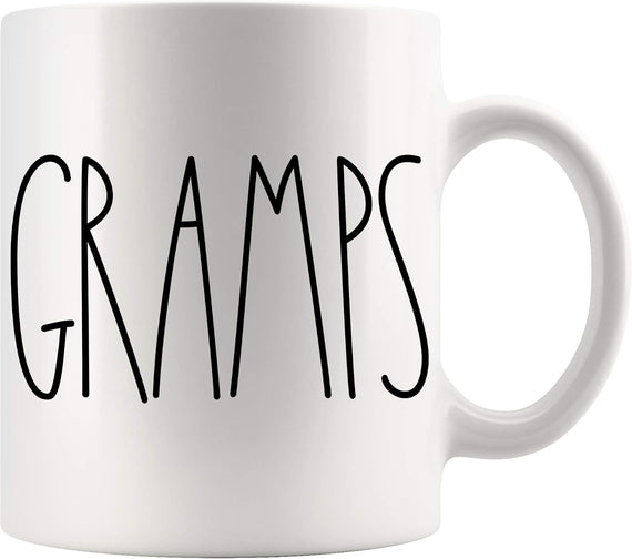 Gramps Mug Coffee Cup Christmas Birthday Father's Family Ceramic Mug
