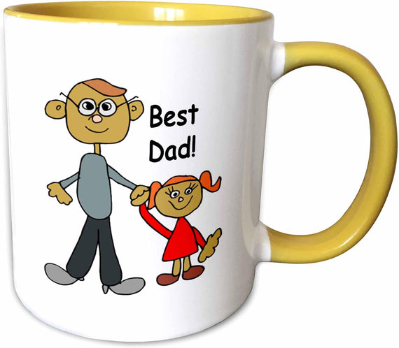 Best Dad Christmas Ceramic Mug