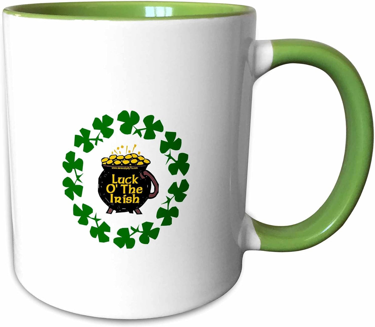 Deniska Designs Irish - Luck O The Irish Ceramic Mug