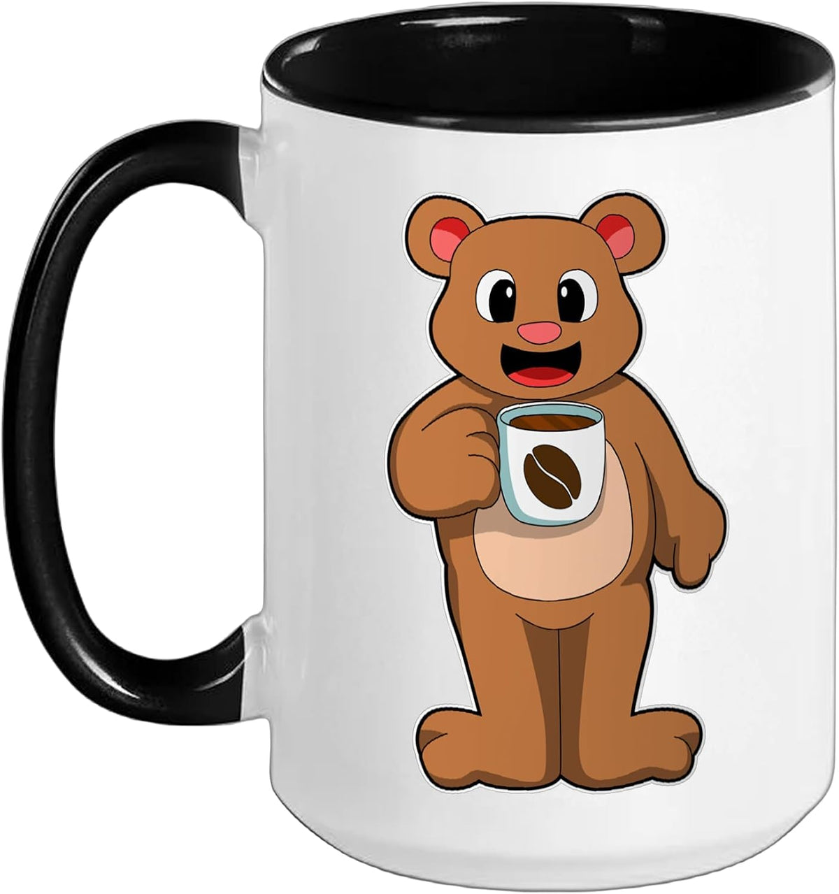 Bear Coffee Ceramic Mug